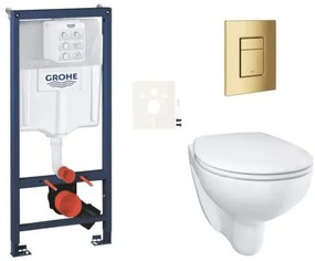 Fali WC szett GROHE Bau Ceramic előtétfalas szereléshez SIKOGRSBAUSCGL0