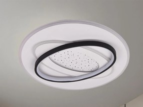 LED mennyezeti lámpa + távirányító 90W - J1359/W