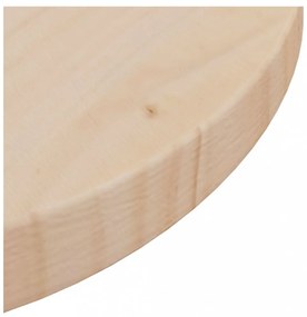 tömör fenyőfa asztallap Ø30 x 2,5 cm