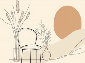 Poszter 80x60cm Nyugodt sarok