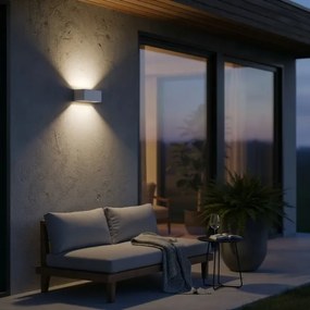 Ideal Lux - LED Kültéri fali lámpa ATOM LED/25W/230V IP54 fehér