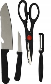 Konyhai Olló Hámozó Kés 4 E Kpl Konyhai