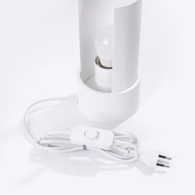 Sollux SL.1675 - Asztali lámpa FLASH 1xE27/15W/230V fehér