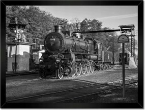 Poszterek keretben 40x30 Gőzmozdony Wolsztynból