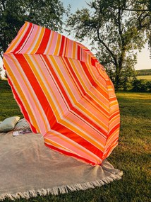 Piros-narancssárga napernyő SUNBEAM 180 cm