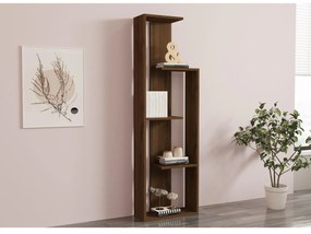 Könyvespolc Wand 160x50x19,6 cm - Walnut