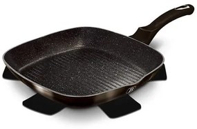 BerlingerHaus Grill serpenyő (28 cm) Metallic Line Shiny Black Edition  BH/6611