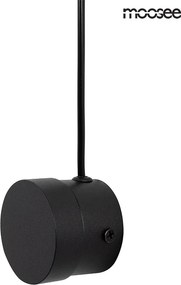 King Home MOOSEE CLARID BLACK MSE010400207 Fali lámpa 1x8W/LED 3000K 640LM IP20