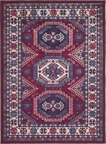 Nappali szőnyeg 3x4m Klasszikus Hagyományos Nagy 300x400 Bordó Mosható