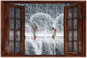 Poszterek 120x80 Vízesés Tájképek