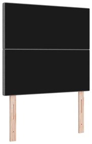 LED Fejtámla Világosszürke 100 cm Corduroy Anyag