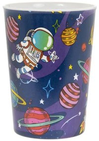 Műanyag pohár 8x8x11cm, Spaceman