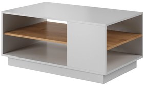 Dohányzóasztal Three G (arany craft tölgy + fehér). Akció -15%. 1071394