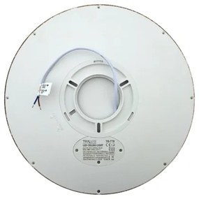 LED mennyezeti lámpatest LED/24W/230V 3000/4000/6500K átm. 30 cm barna