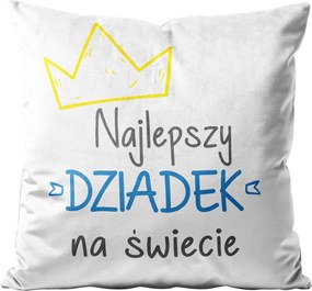 Nagypapa Napi Ajándék Velvet Velúr Párnahuzat 40x40cm Nagypapa