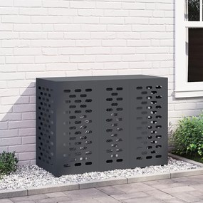 Légkondicionáló fedél antracit 110x50x80 cm acél
