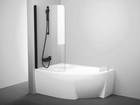Ravak Rosa kádparaván 150x85 cm fekete 7QLM0300Y1