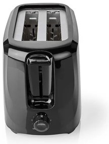 Nedis KABT150EBK - Kenyérpirító két hellyel 700W/230V fekete