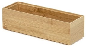 Szervező Compactor Bamboo Box 22,5 x 7,5 x 6,5 cm, natúr fa