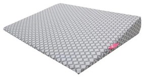 MOTHERHOOD - Párna ék CLASSICS 60x45 cm, 0-6 hónap, szürke