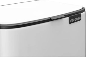 Fehér acél pedálos szemetes 7 l Bo – Brabantia