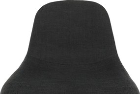 Bárszék, sötétszürke anyag/fém, MARIOLA 2 NEW
