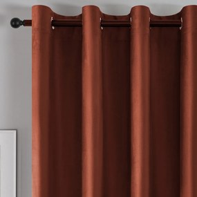 4Home Manila sötétítő függöny tégla , 150 x 250 cm