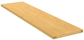 bambusz fali polc 80x20x1,5 cm
