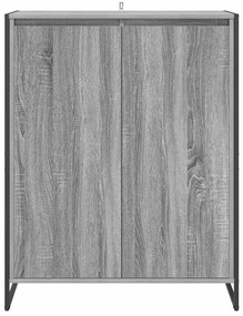 Cipőszekrény tárolóval Szürke Sonoma 79 x 36 x 100 cm Faanyag