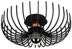 Aspendos fekete mennyezeti lámpa, ø 36 cm - Opviq lights