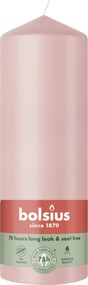 Gyertyatartó Bolsius 75h 20CM|Misty Pink