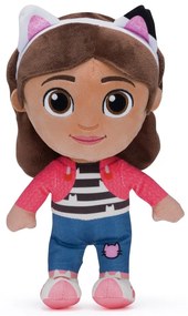 Gábinin Kouzelný Domek Gabby rózsaszín kabátban 25cm, plüss