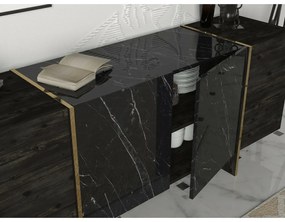 Veyron Black and Gold szekrény