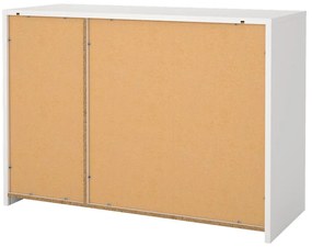 Fehér komód 119x84x48 cm Next – Tvilum