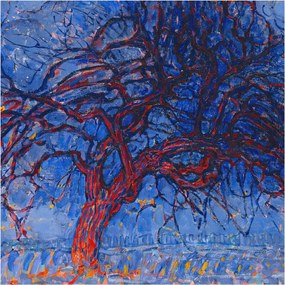 Divatos 3D Fali Tapéta Lángoló fa 250x250 Ragasztóval