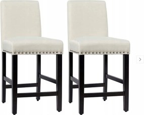 Hoker Székek Costway fekete, szürke 96 cm