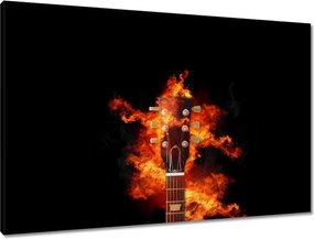 Vászonkép 90x60 Lángoló griff