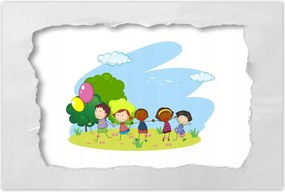 Poszterek 90x60 Játék lufikkal