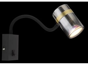 Globo 57916W - Rugalmas TRABBY olvasólámpa 1xGU10/8W/230V