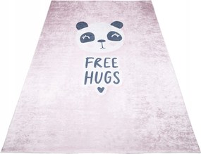 Gyerek Szőnyeg Színes 140x200 Panda maci szív