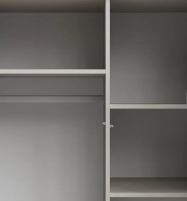 Random 2 S-1 szekrény kasmír/dió