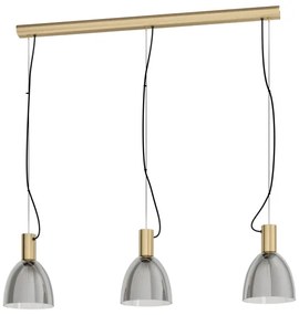 Eglo 99314 - Csillár zsinóron LEBALIO 3xE27/40W/230V