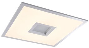 Modern LED panel fehér 44,5x44,5 cm beépített LED-del, fényerő-szabályozással és RGB-vel - Aike