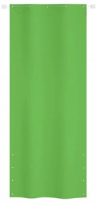 világoszöld oxford-szövet erkélyparaván 100 x 240 cm