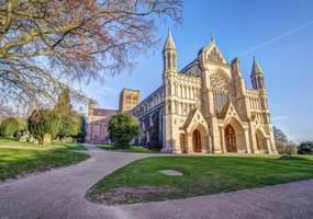 Poszter 66,5x46,5cm St Albance székesegyház, Assaf Frank