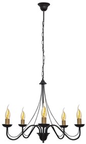 Csillár láncon MALBO 5xE14/60W/230V