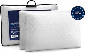 ZenPur 2x Viszkóz párna ortopédiai párna bambusz huzattal