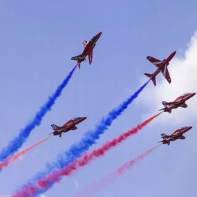 Poszter 30x30cm Vörös nyilak, Assaf Frank