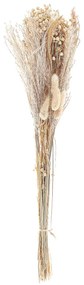 Natúr Színű Szárított Virágcsokor 52 cm CABRA Beliani