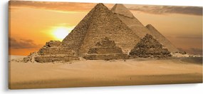 Kép - Piramisok (120x50 cm)
